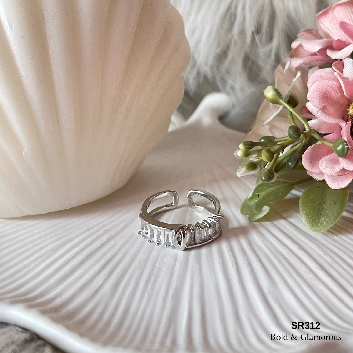Zircon Ring | SR312 | Silver