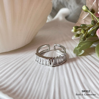 Zircon Ring | SR312 | Silver