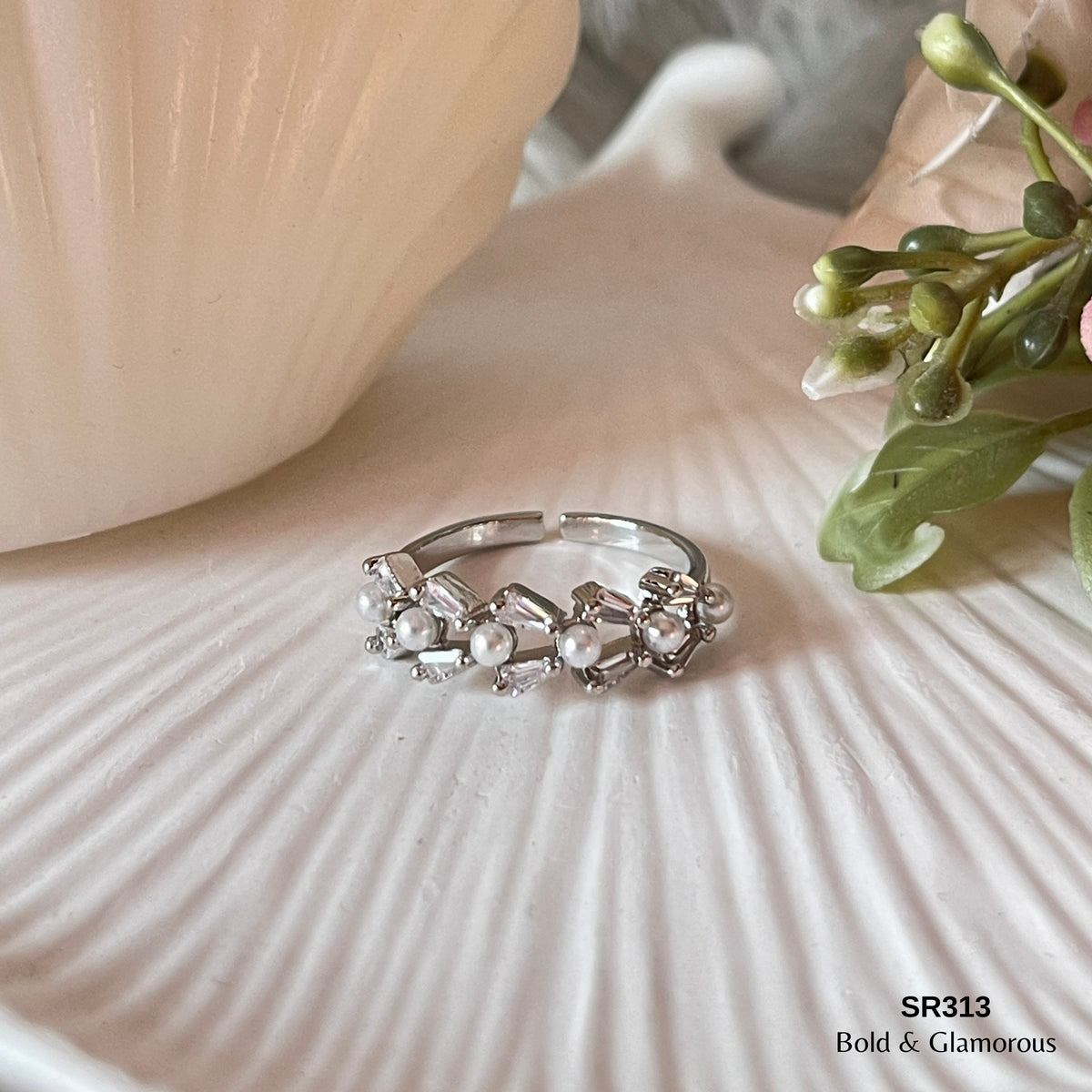 Zircon Ring | SR313 | Silver
