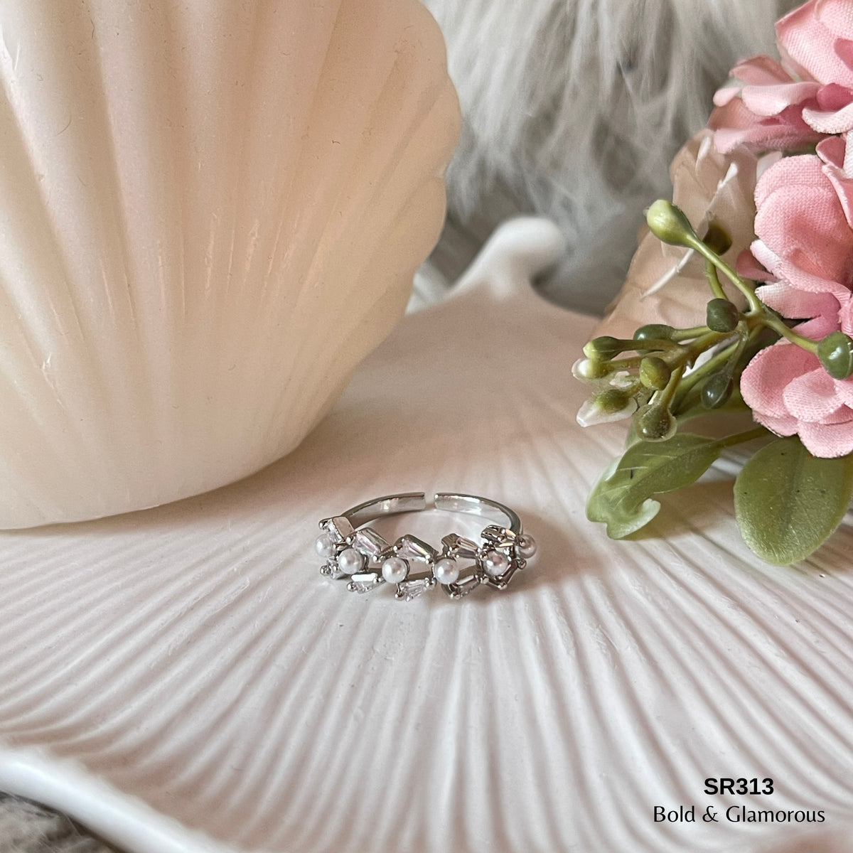 Zircon Ring | SR313 | Silver