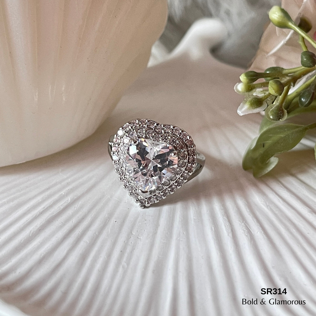 Zircon Ring | SR314 | Silver