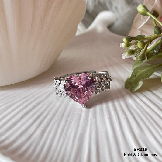 Zircon Ring | SR316 | Silver