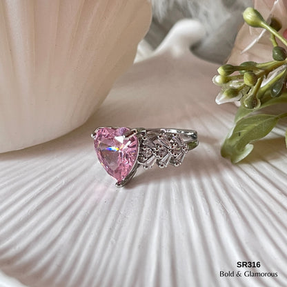Zircon Ring | SR316 | Silver