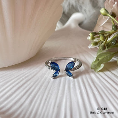 Zircon Ring | SR318 | Silver