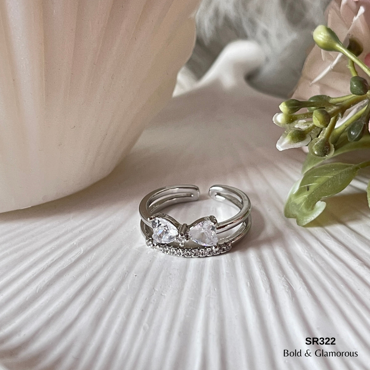 Zircon Ring | SR322 | Silver