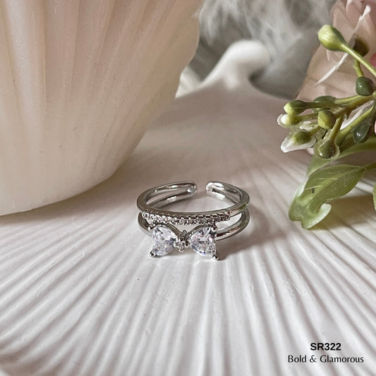 Zircon Ring | SR322 | Silver