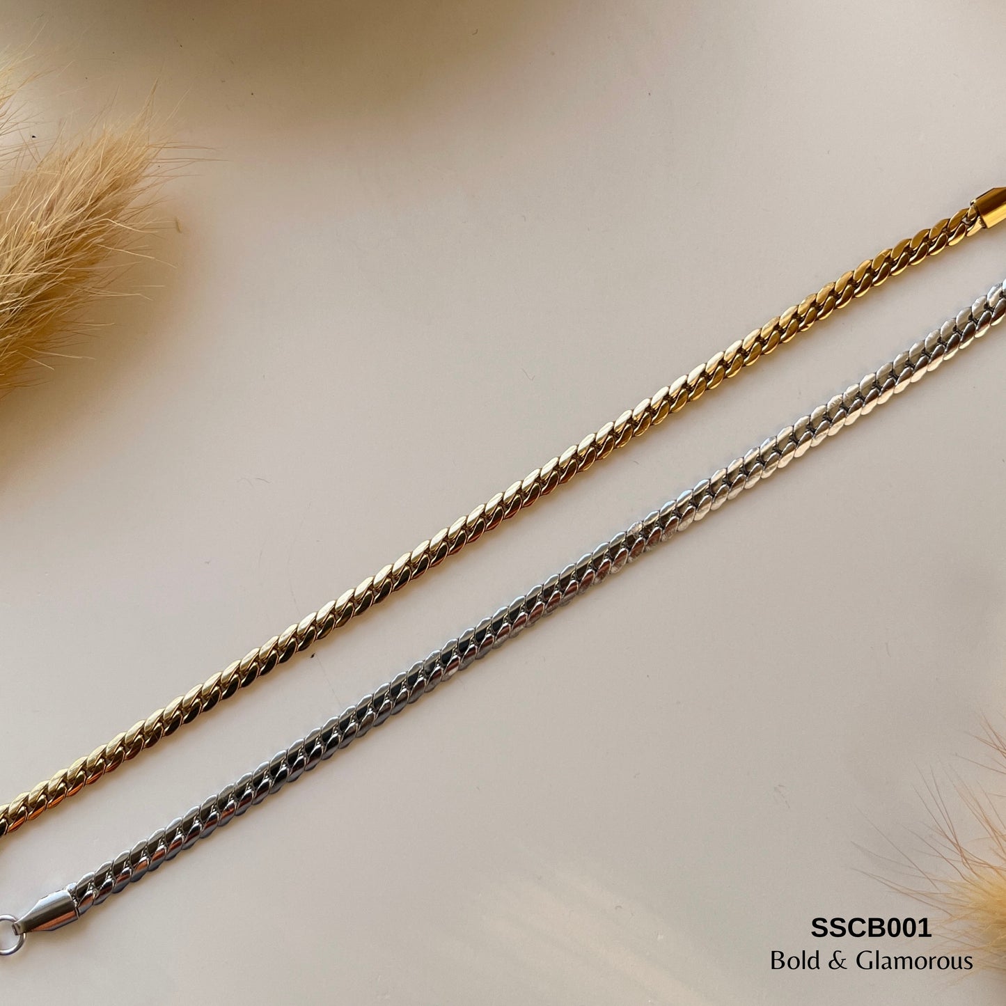 Chain Bracelet | SSCB001 | Mesh Bracelet | Silver