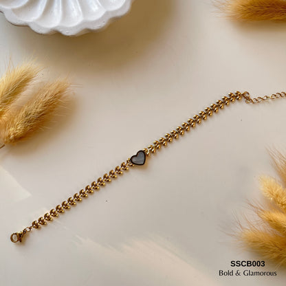 Chain Bracelet | SSCB003 | Heart Bracelet