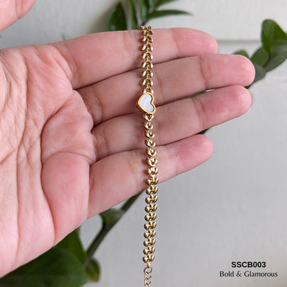 Chain Bracelet | SSCB003 | Heart Bracelet