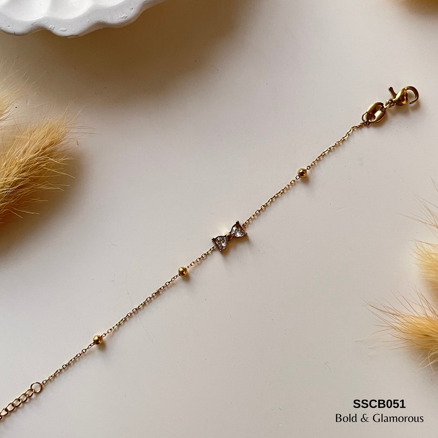 Chain Bracelet | SSCB051 | Stone Bow