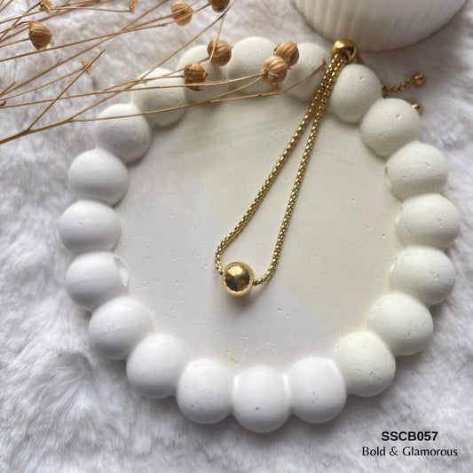 Chain Bracelet | SSCB057 | Single Ball