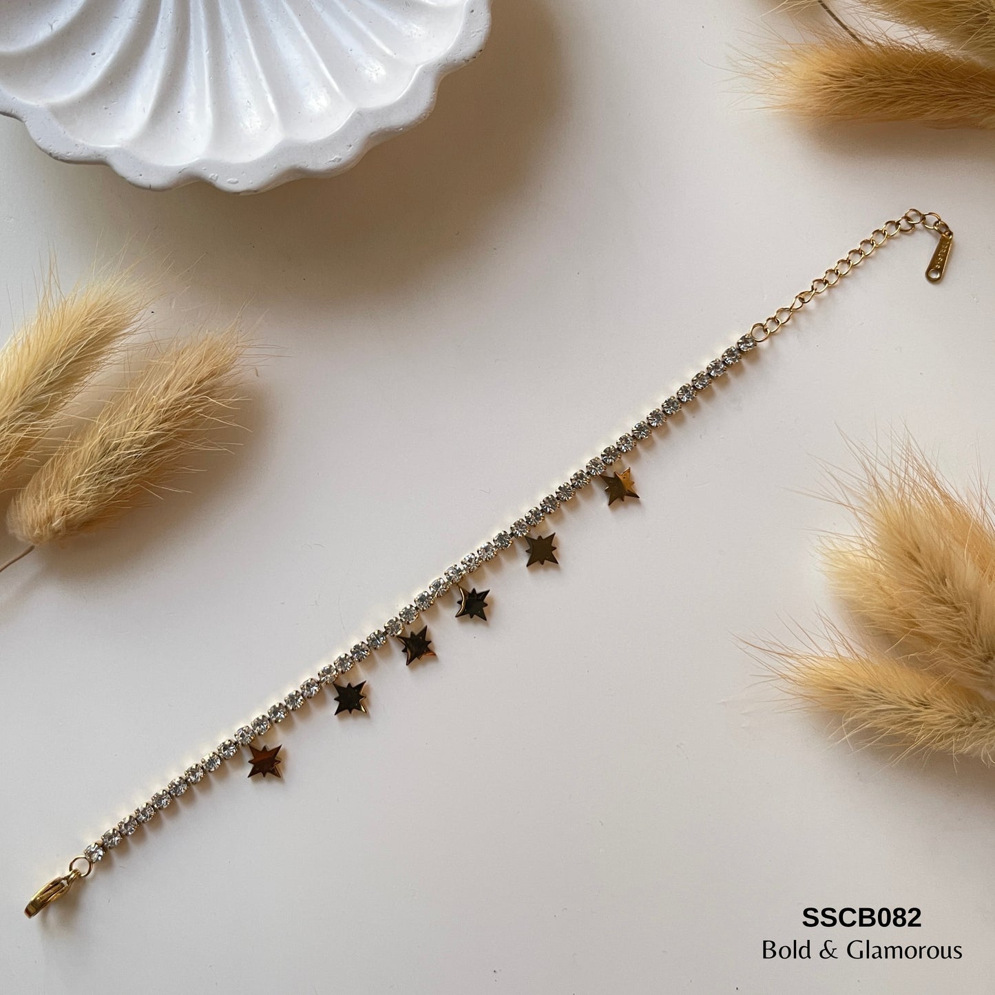 Chain Bracelet | SSCB082 | Six Mang Star Bracelet