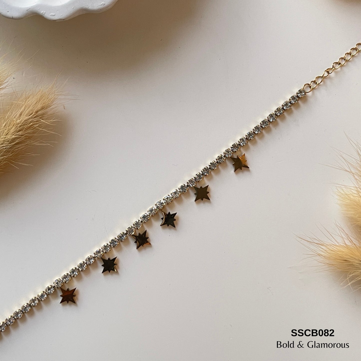 Chain Bracelet | SSCB082 | Six Mang Star Bracelet