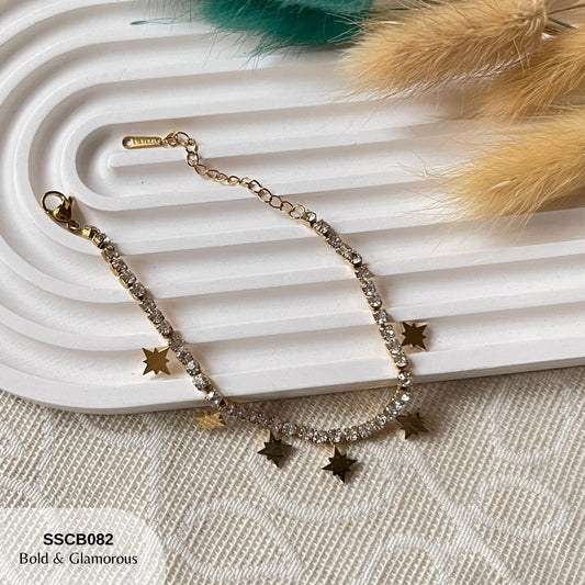 Chain Bracelet | SSCB082 | Six Mang Star Bracelet