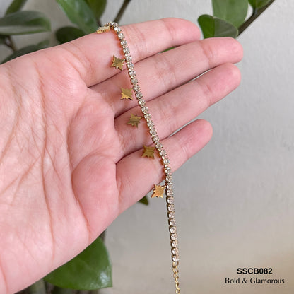 Chain Bracelet | SSCB082 | Six Mang Star Bracelet