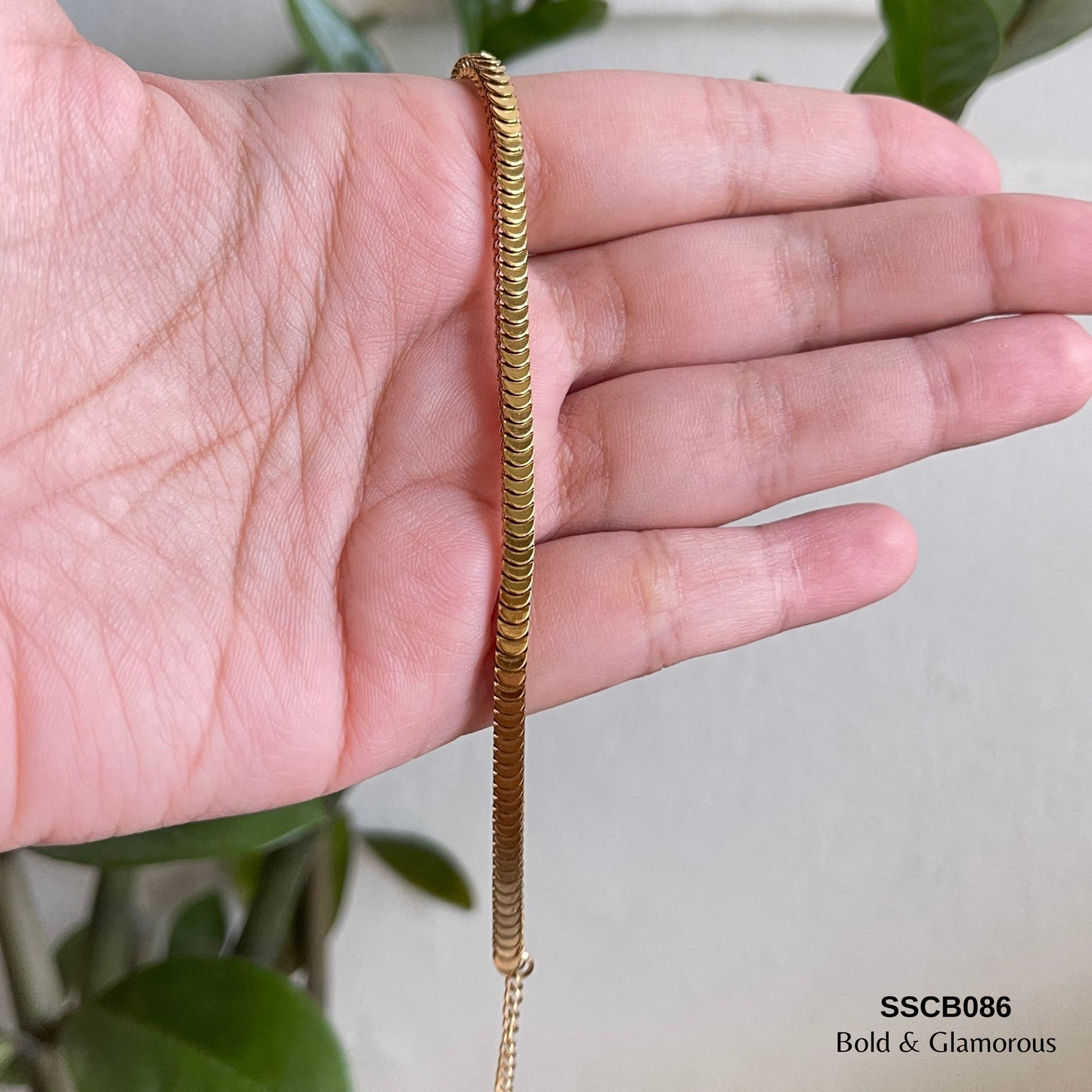 Chain Bracelet | SSCB086 | Disc Chain