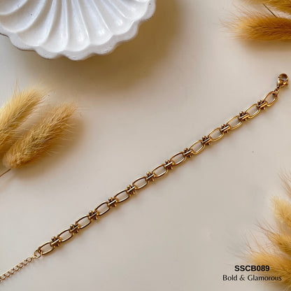 Chain Bracelet | SSCB089 | Interlocking Bracelet