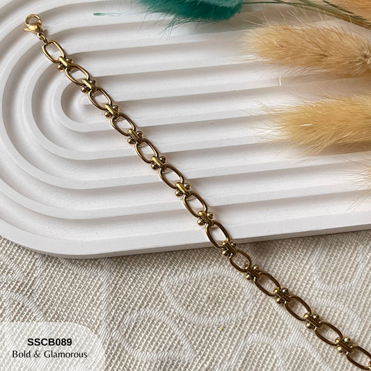 Chain Bracelet | SSCB089 | Interlocking Bracelet