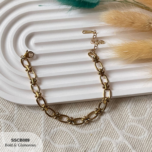 Chain Bracelet | SSCB089 | Interlocking Bracelet