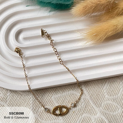 Chain Bracelet | SSCB098 | D Diamonds