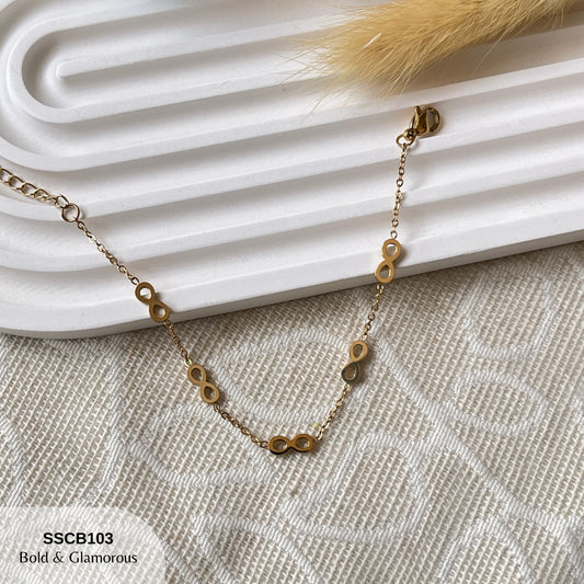 Chain Bracelet | SSCB103 | 5 Infinity
