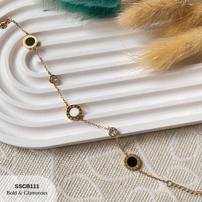 Chain Bracelet | SSCB111 | Stone Roman