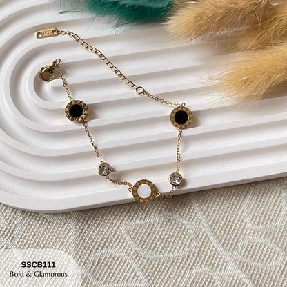 Chain Bracelet | SSCB111 | Stone Roman