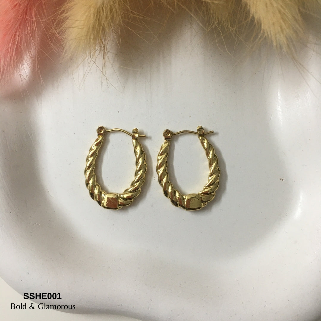 Statement Hoop Earring | SSHE001