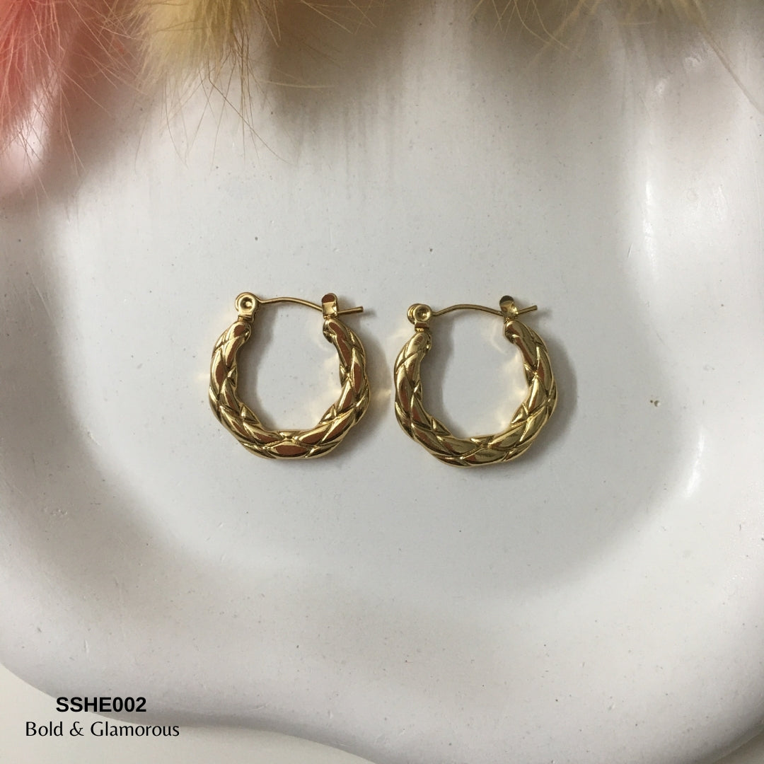 Statement Hoop Earring | SSHE002
