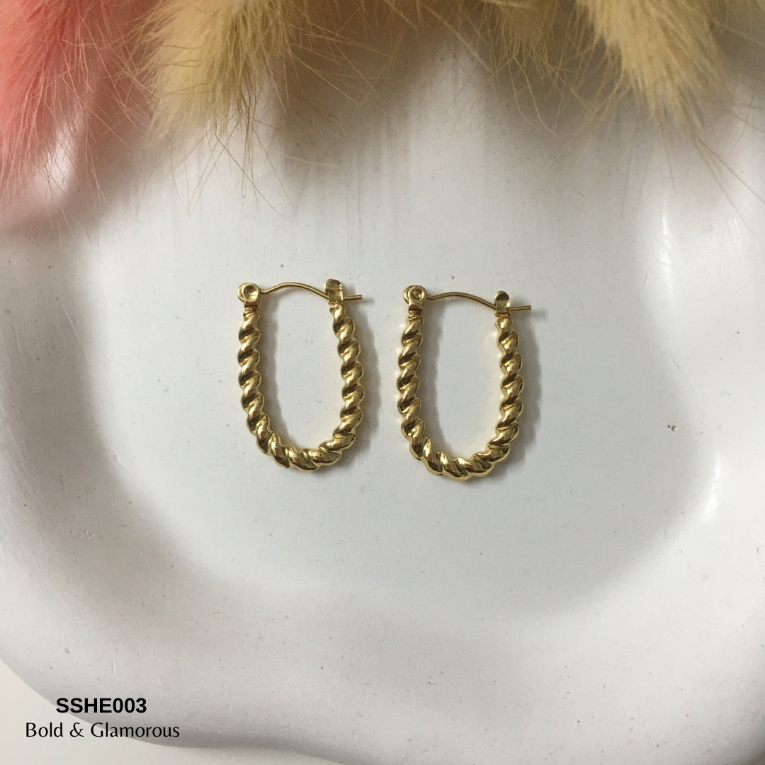 Statement Hoop Earring | SSHE003