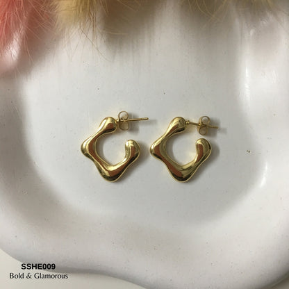 Statement Hoop Earring | SSHE009