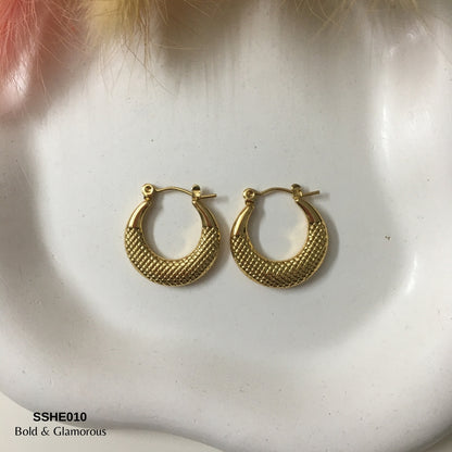 Statement Hoop Earring | SSHE010