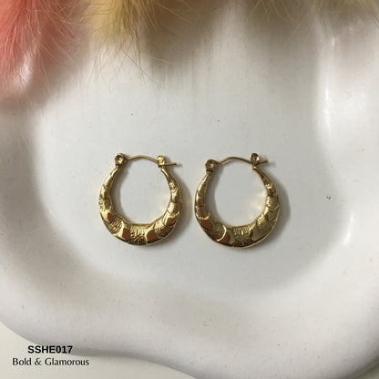 Statement Hoop Earring | SSHE017