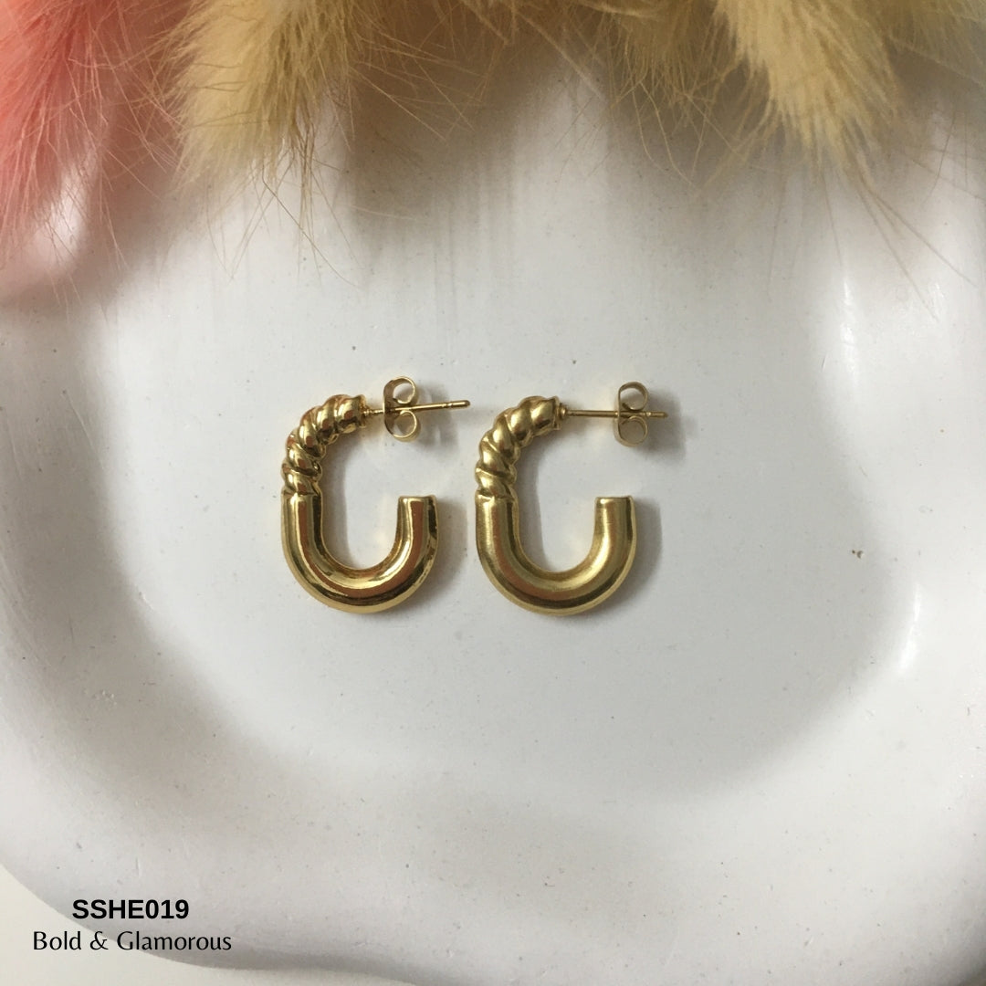 Statement Hoop Earring | SSHE019