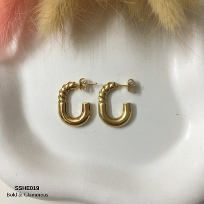 Statement Hoop Earring | SSHE019