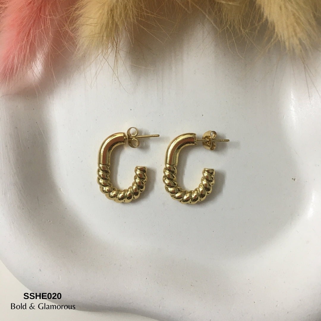 Statement Hoop Earring | SSHE020