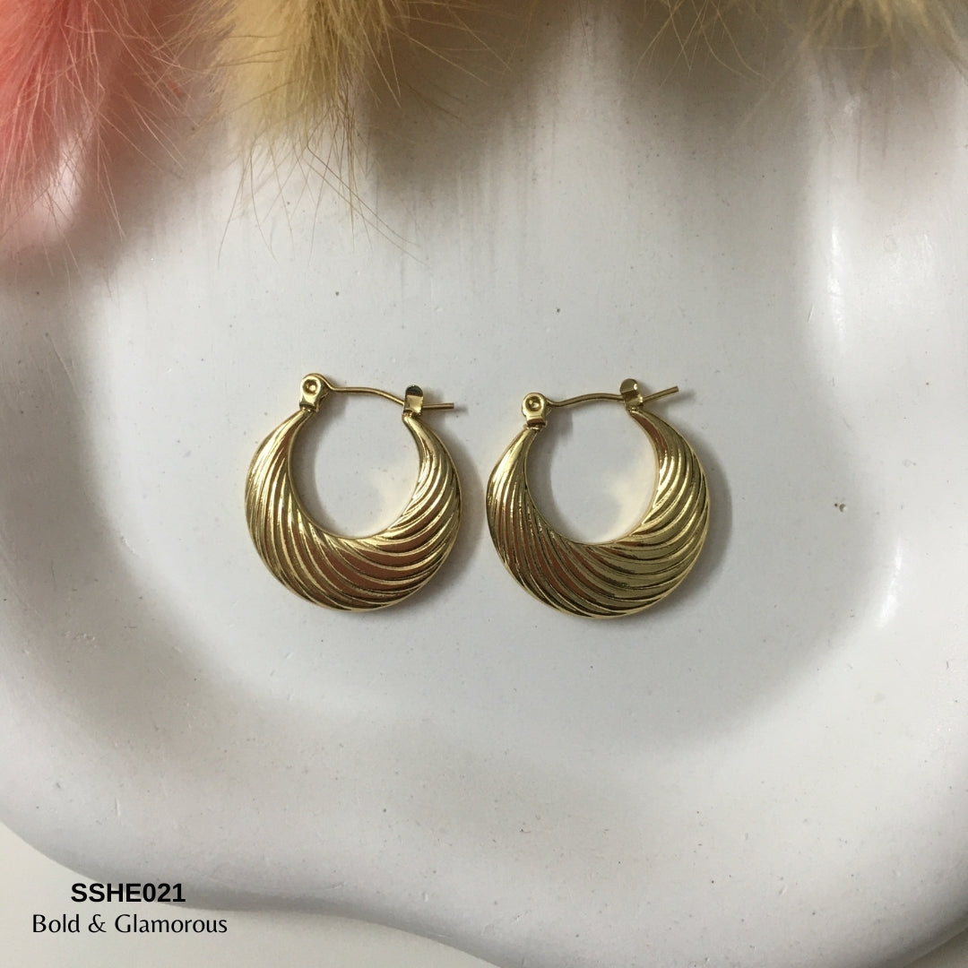 Statement Hoop Earring | SSHE021