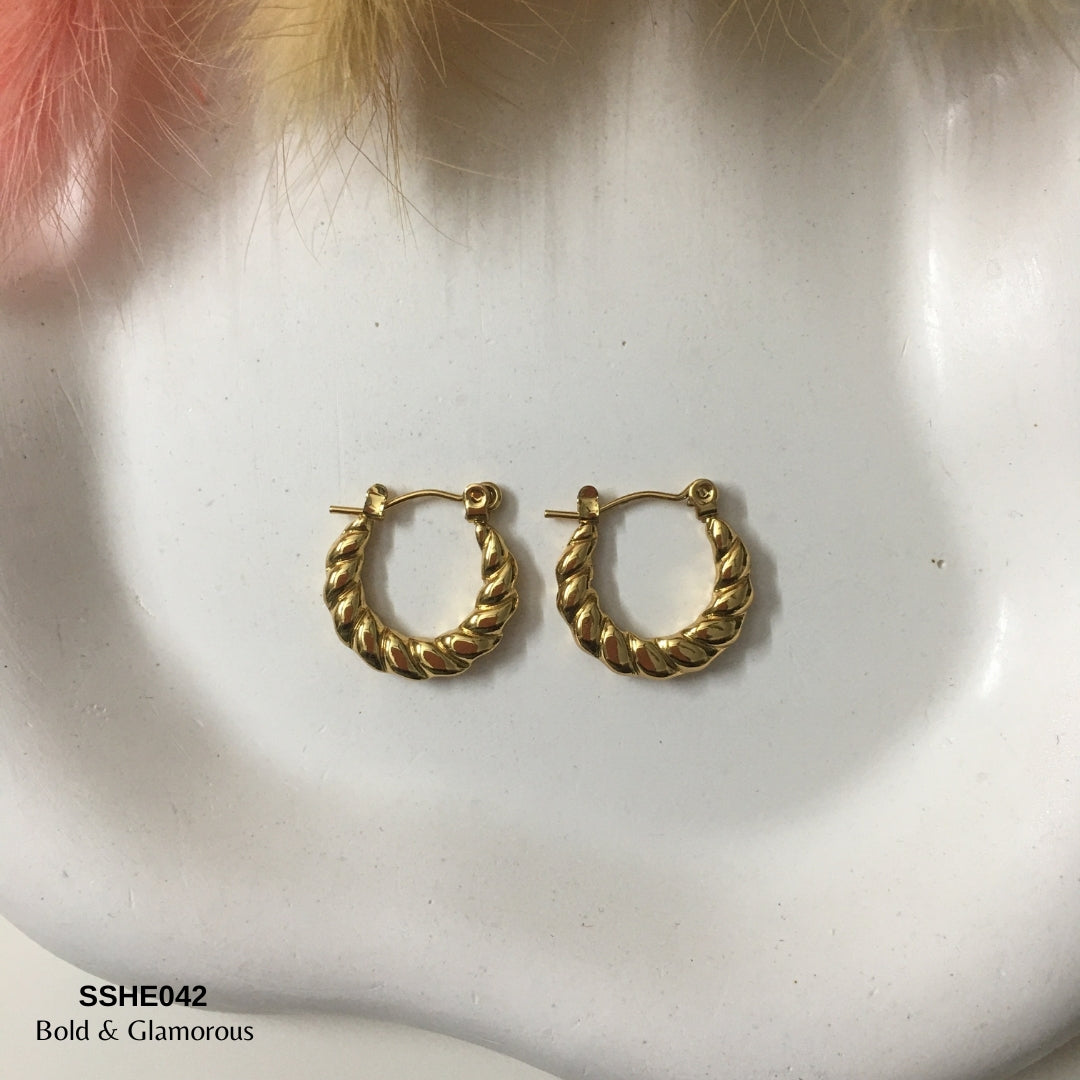 Statement Hoop Earring | SSHE042