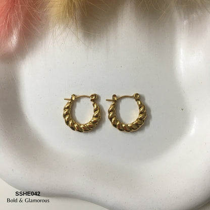 Statement Hoop Earring | SSHE042