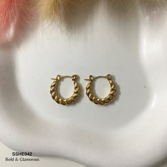 Statement Hoop Earring | SSHE042