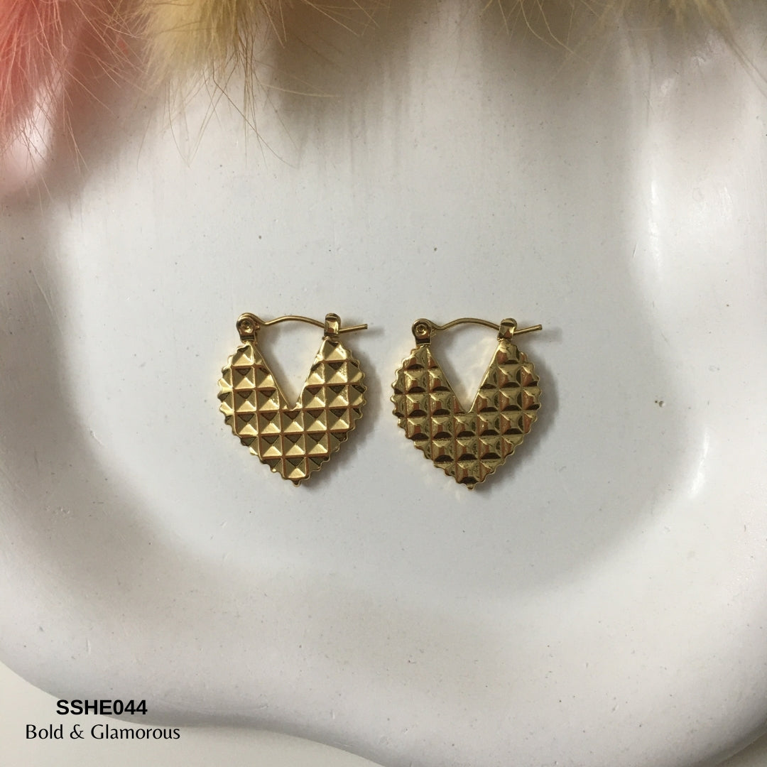 Statement Hoop Earring | SSHE044