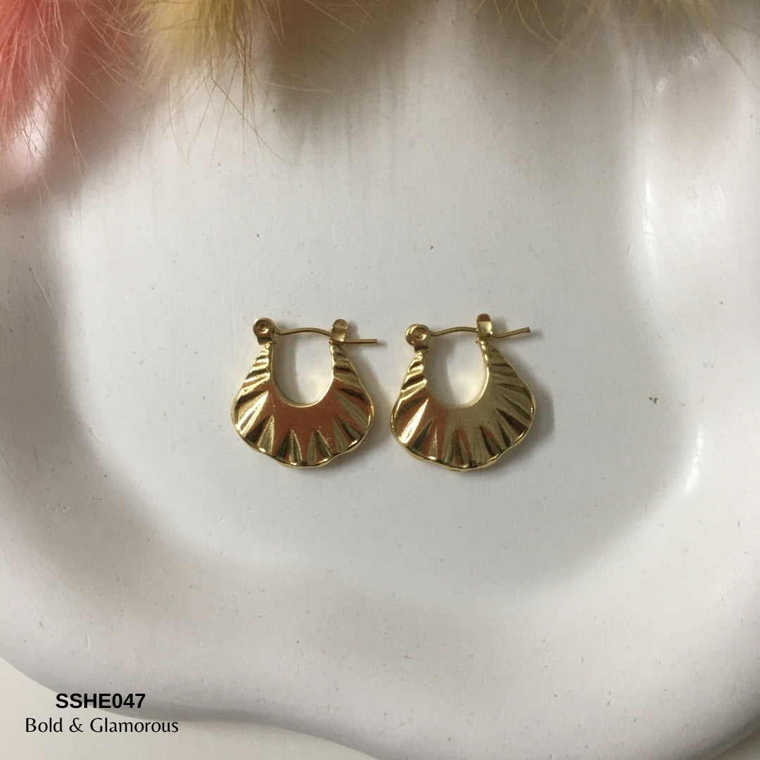 Statement Hoop Earring | SSHE047