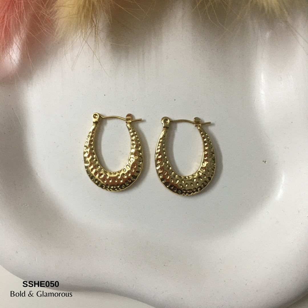 Statement Hoop Earring | SSHE050