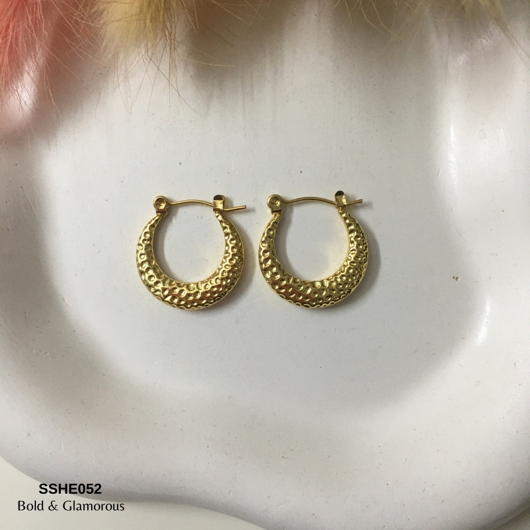 Statement Hoop Earring | SSHE052