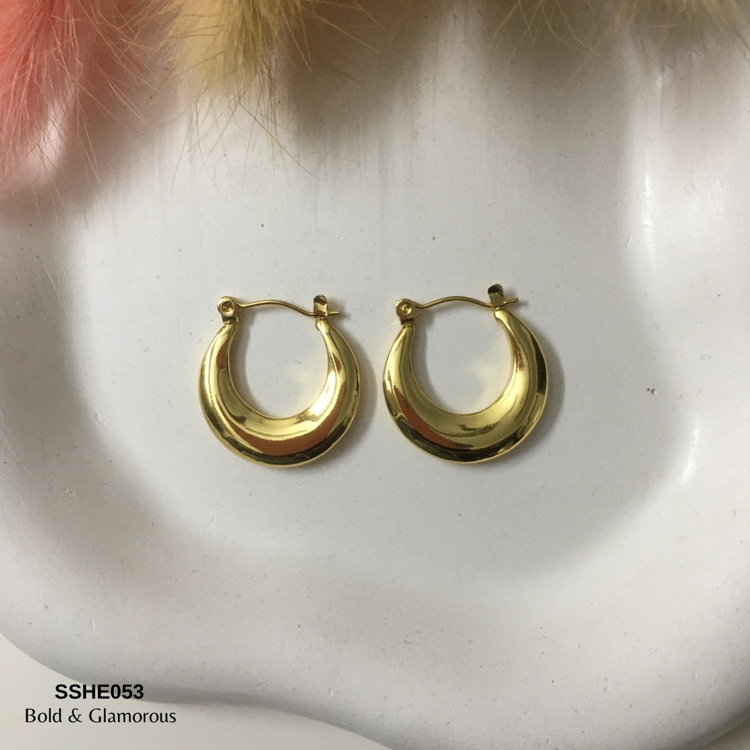 Statement Hoop Earring | SSHE053