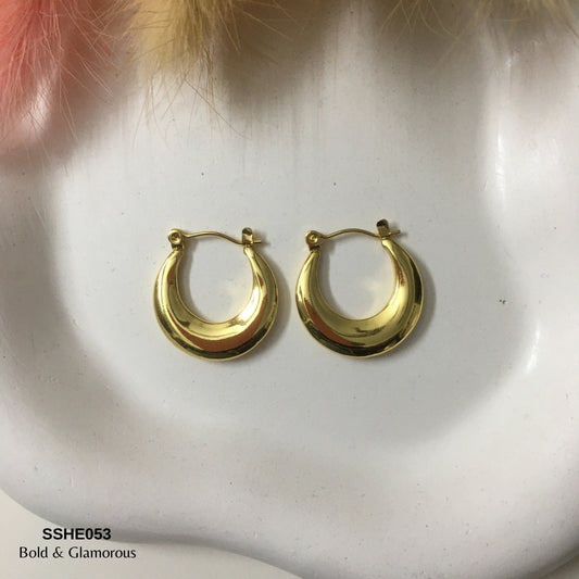Statement Hoop Earring | SSHE053