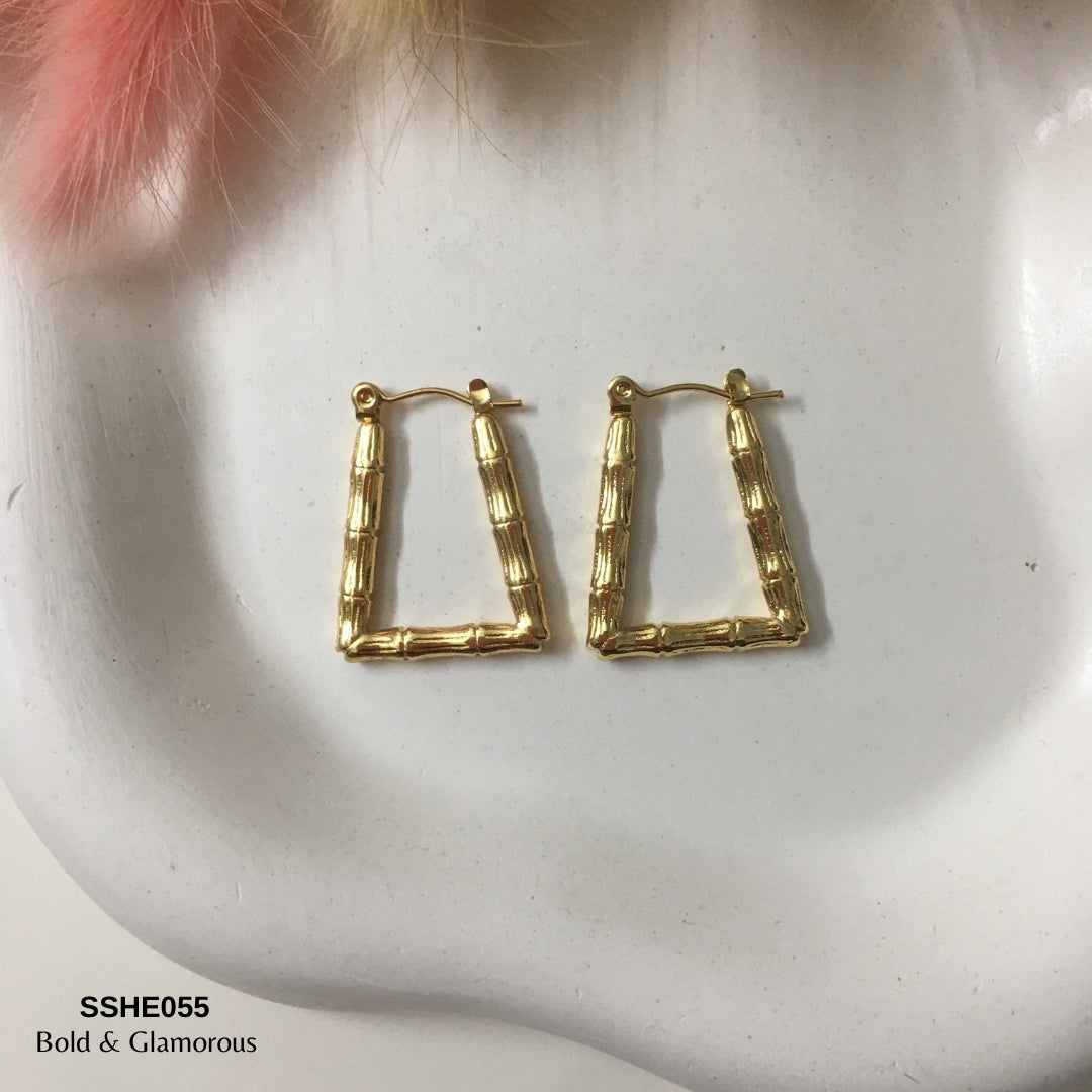 Statement Hoop Earring | SSHE055