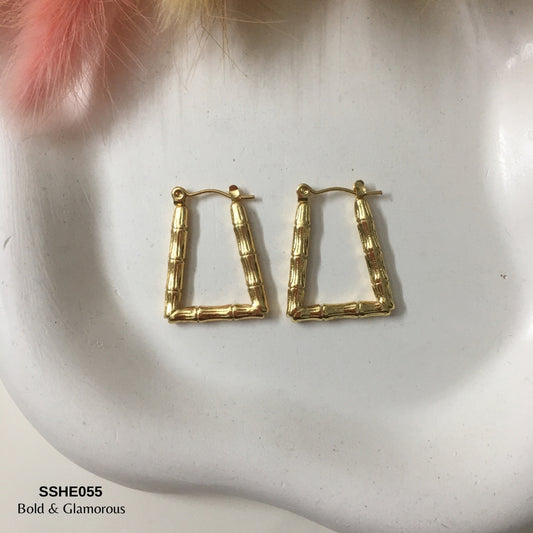 Statement Hoop Earring | SSHE055
