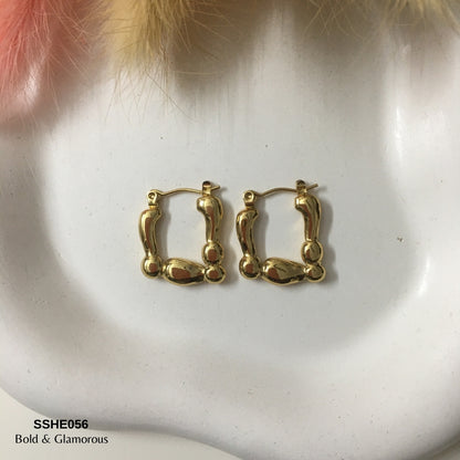 Statement Hoop Earring | SSHE056