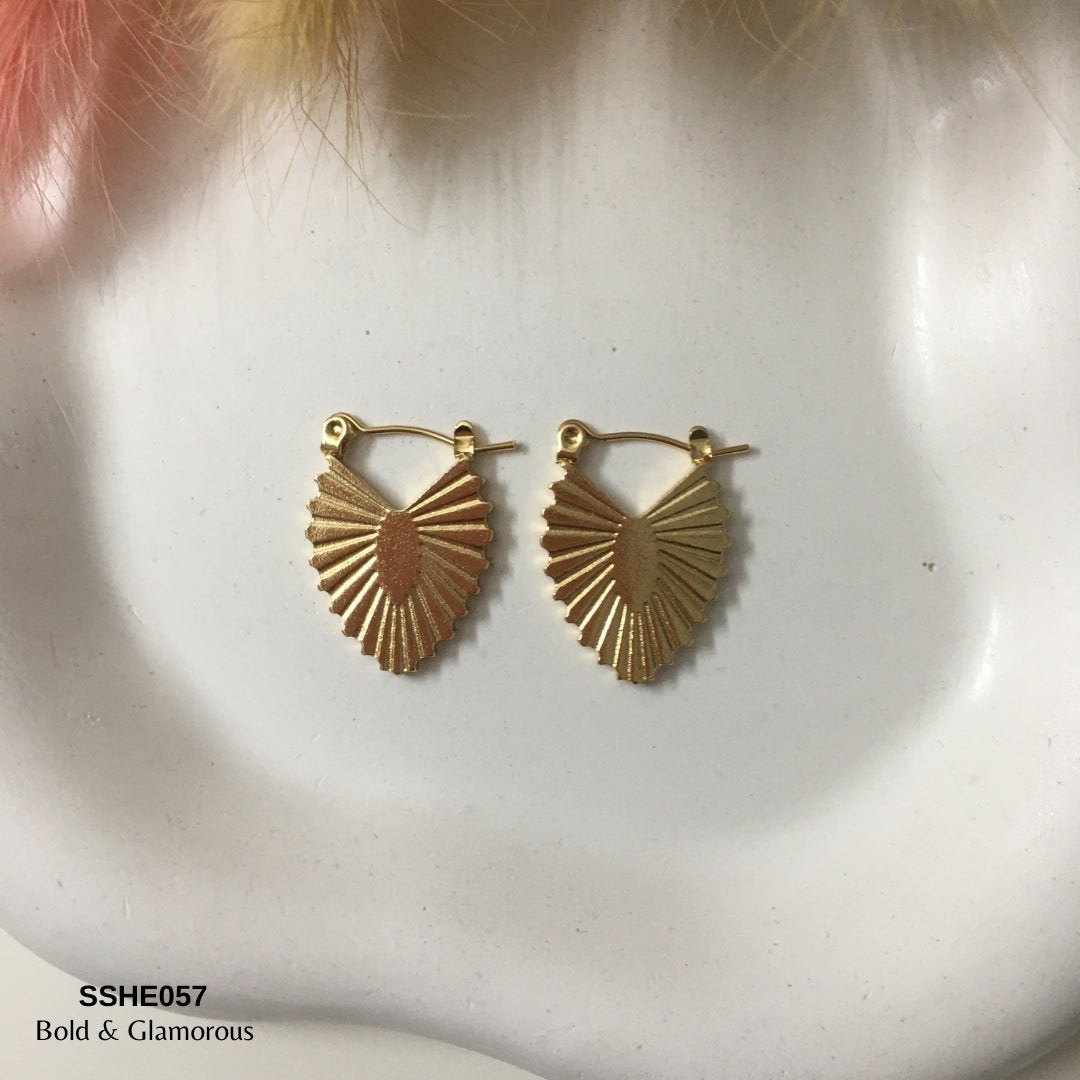 Statement Hoop Earring | SSHE057